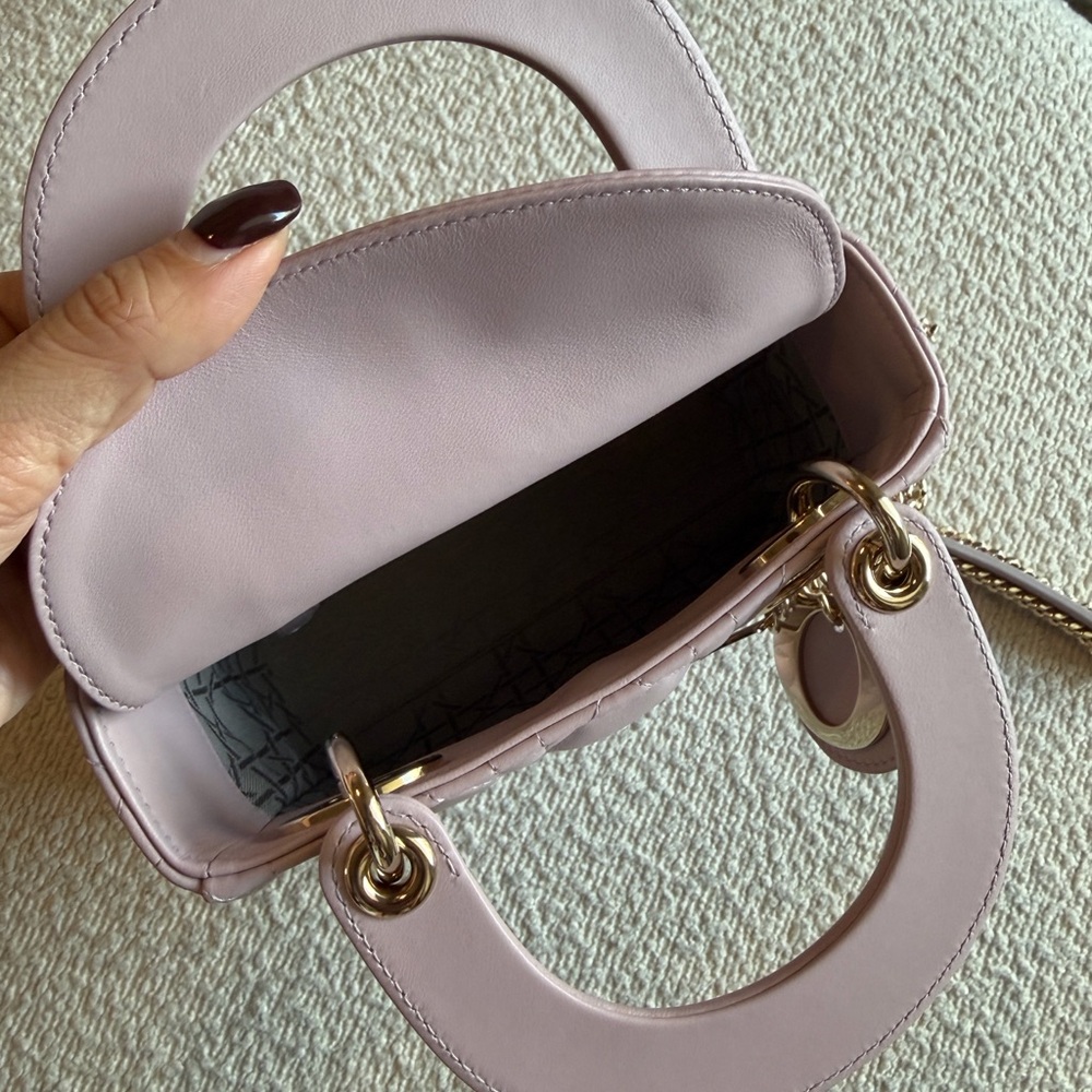 Dior: lady dior size mini - Picture 12 of 14